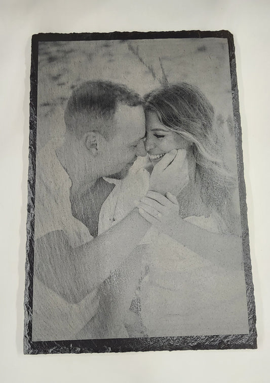 12" x 8" Black Slate